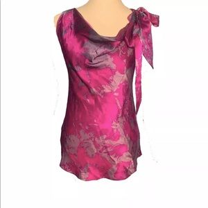 Cabi Size M Fit To Be Tied Silk Blouse. MSRP $98.